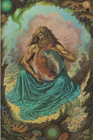 Sternzeichenkarte Fische