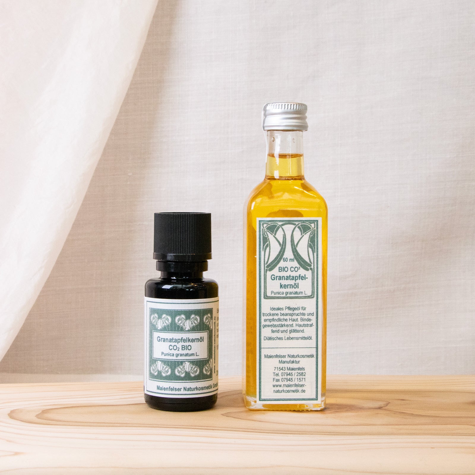 Granatapfelkernöl pur CO2 BIO