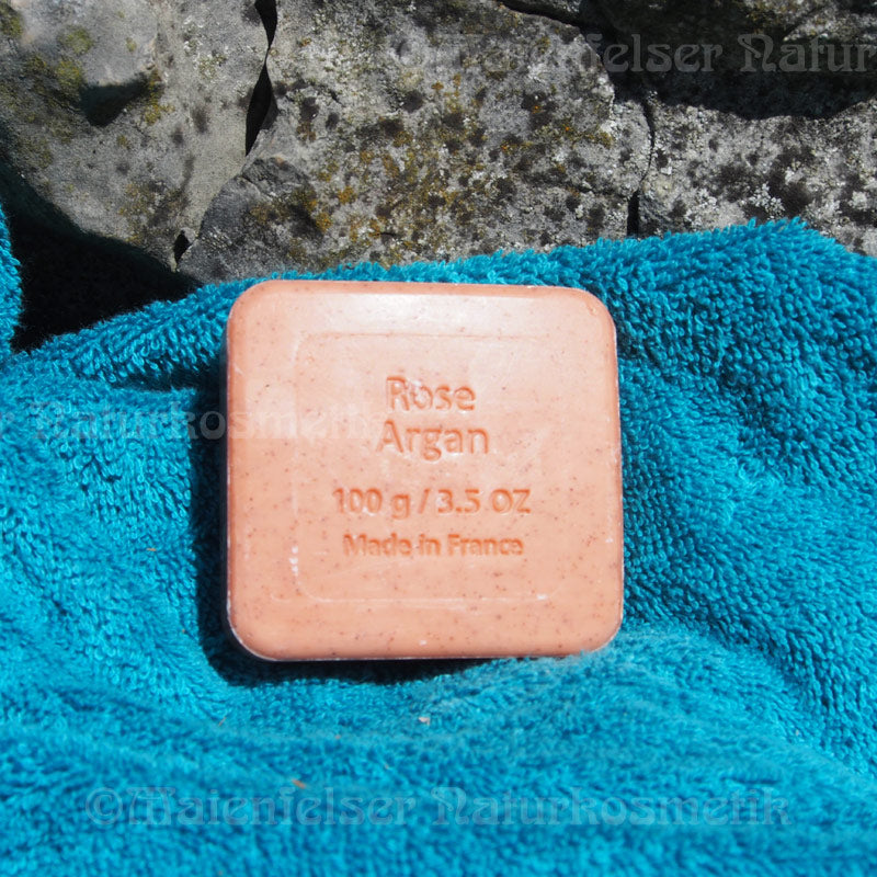 Arganölseife Rose - französische Seife