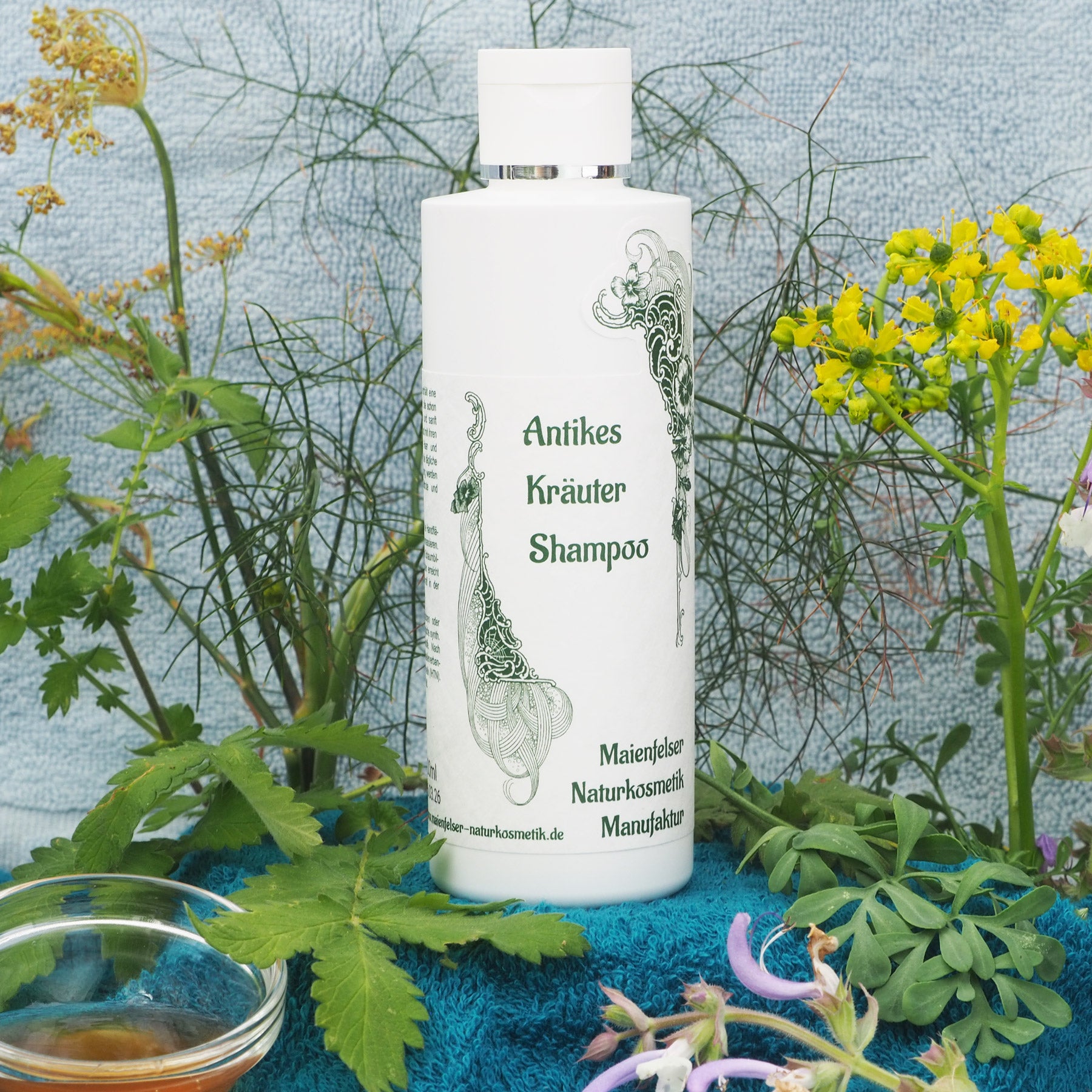Antikes Kräutershampoo
